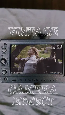 vintage camcorder