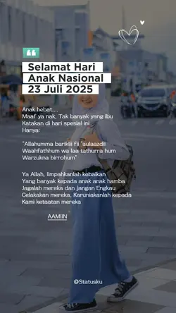 Hari anak Nasional 