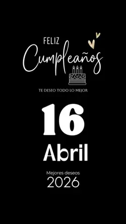 Feliz cumpleaños