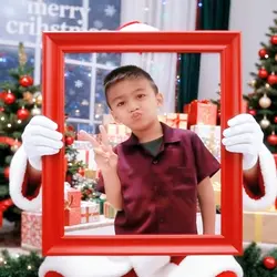 bingkai foto natal
