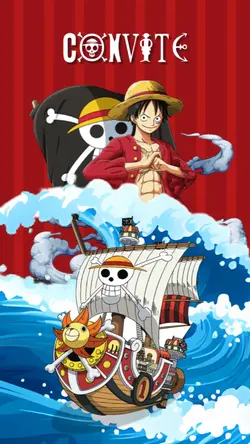CONVITE ONE PIECE