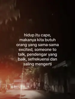 hidup itu cape