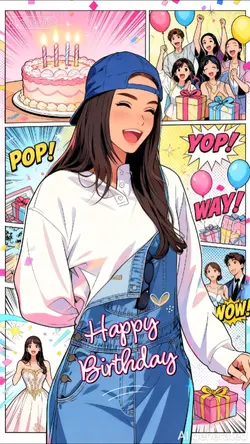 Birthday Comic Trend