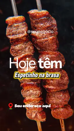 Espetinho na Brasa