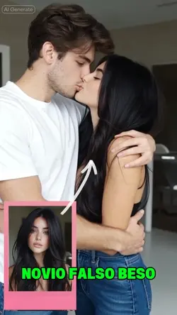NOVIO FALSO BESO