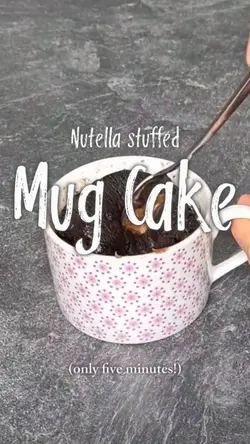 nutella mug cake! <3