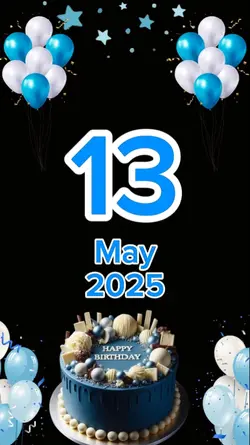 birthday 13 May