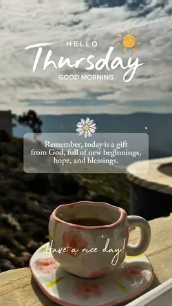 Blessed Thursday 🤍