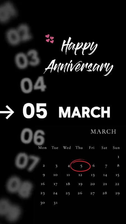 ANNIV 05 DE MARZO