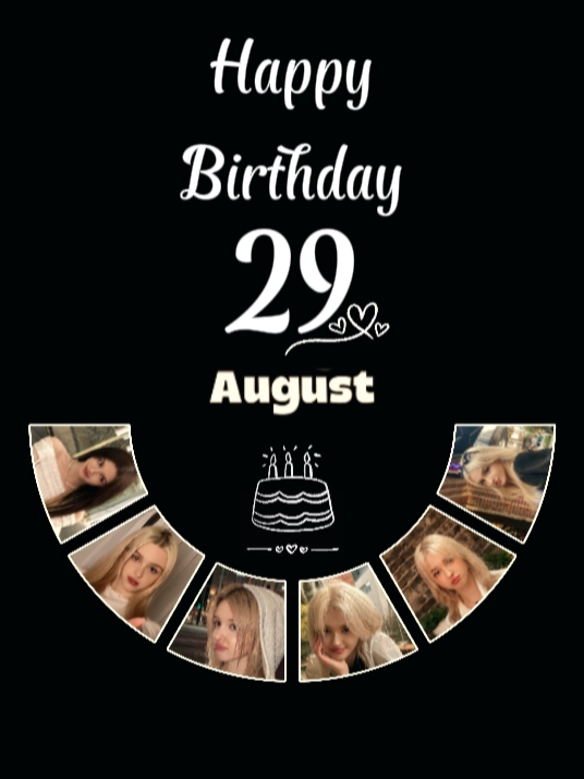 Anniversaire le 29 août