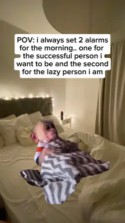 i always set 2 alarm
