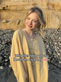 Beauty rating filter