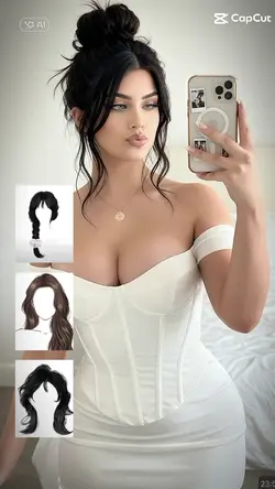 mudança de cabelo IA