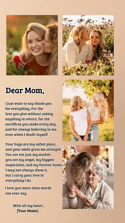 Dear Mom