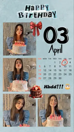 hbd 03 April