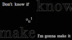 blackscreen lyrics