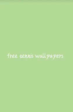 tennis wallpapers