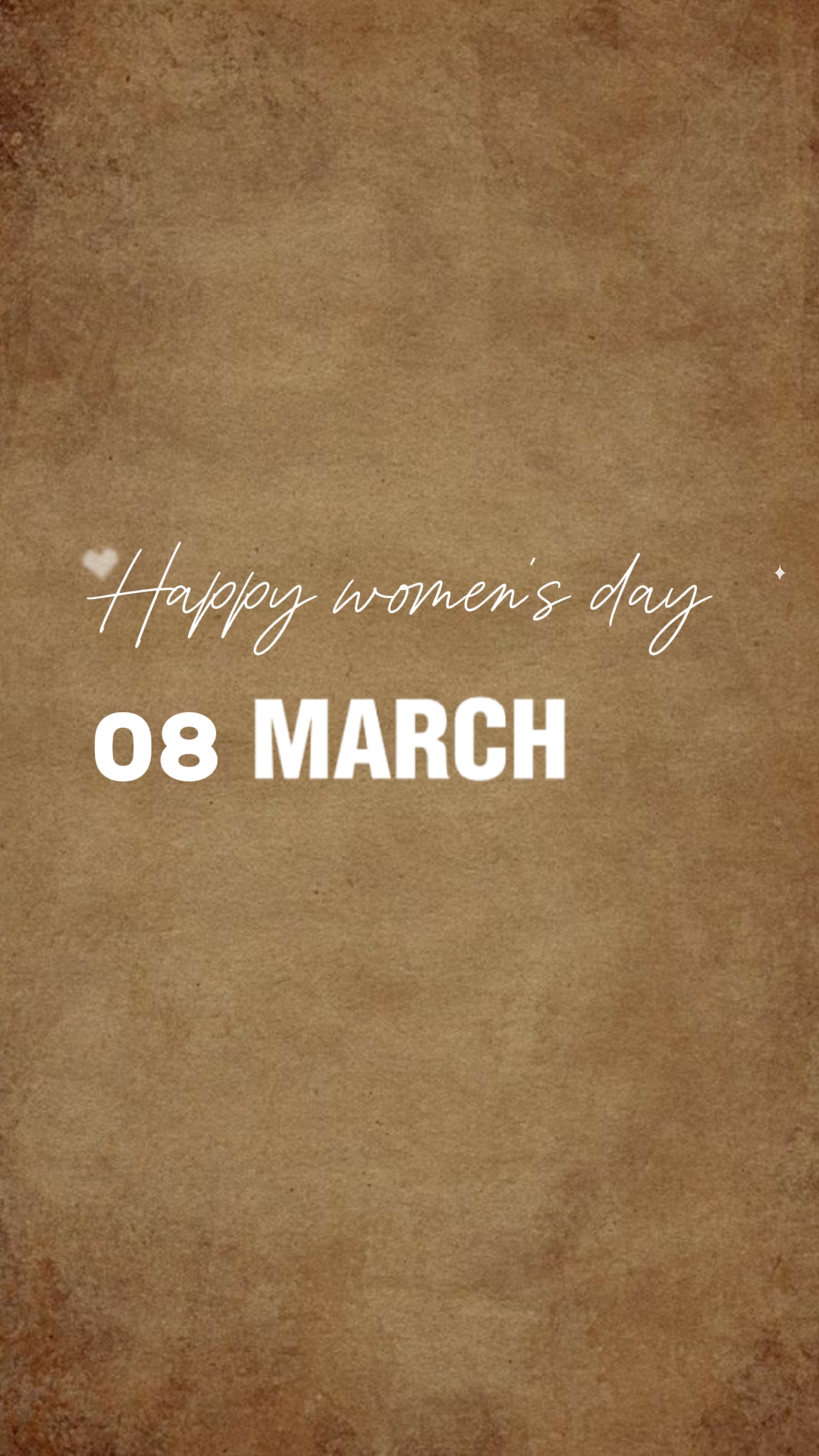 FELIZ DÍA DE LA MUJER 
