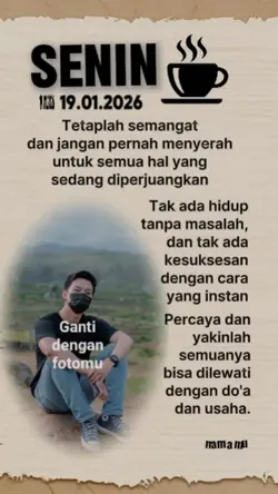 Senin semangat 