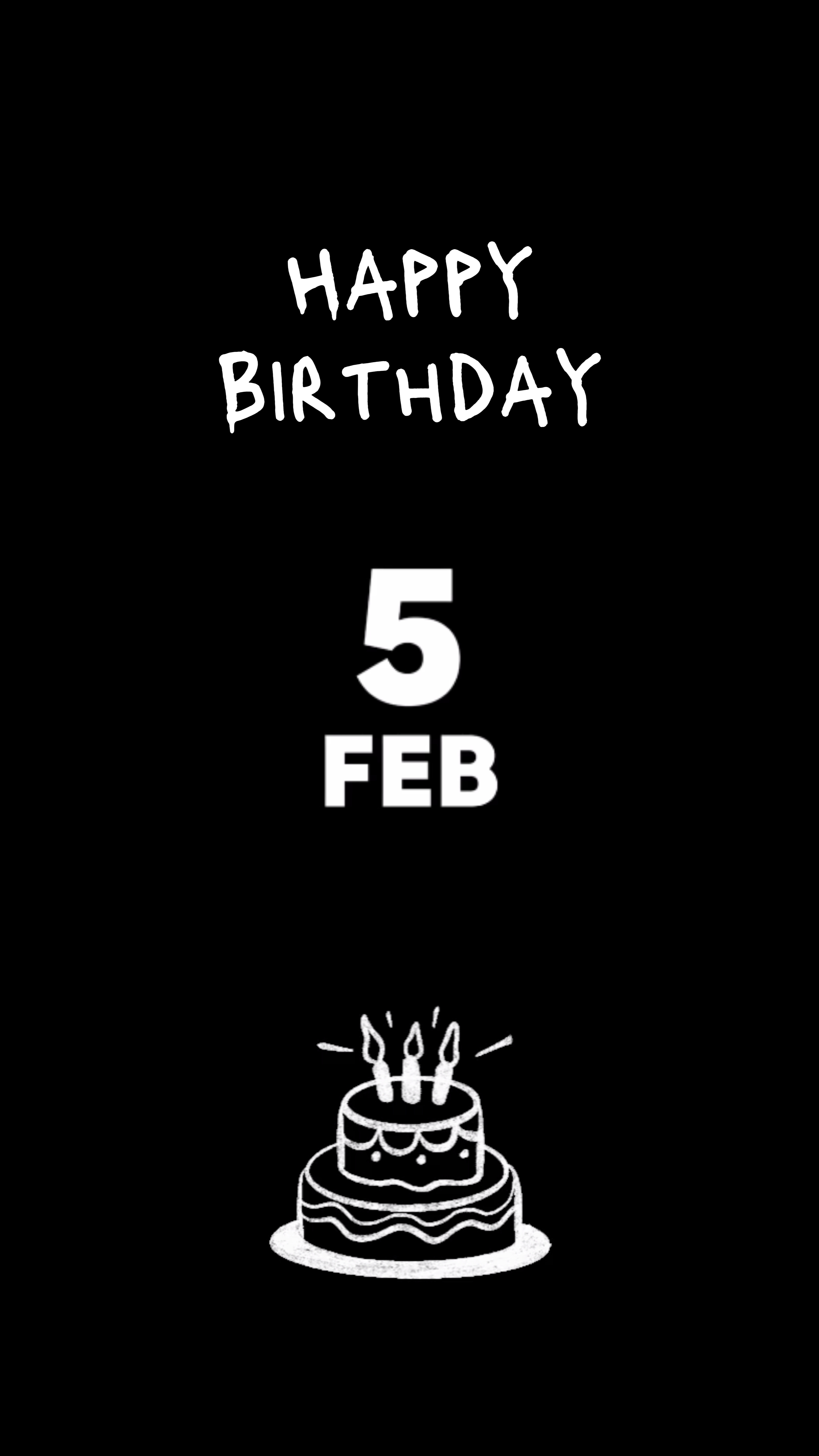 Cumpleaños 5 de febrero 