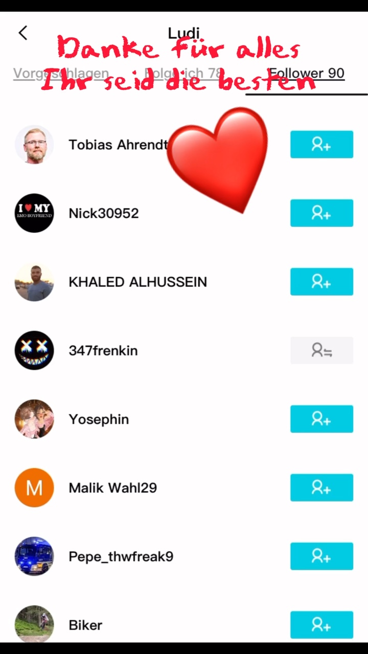 Danke für alles 🥹