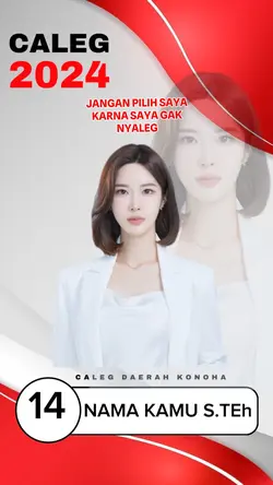 Caleg lucu