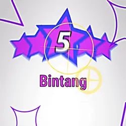 BINTANG 5 TYPO GRAFI