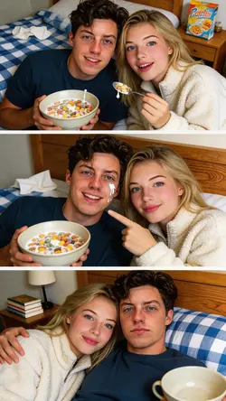 Cereal bowl selfieai