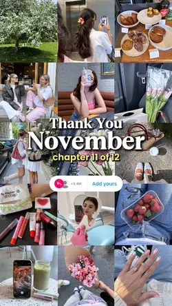 thank you november 