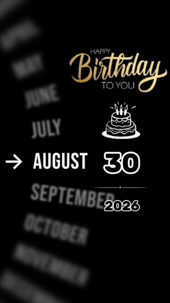 B DayMyson30august