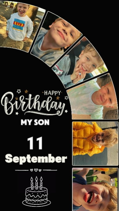 HBD SON 11 SEPTEMBER