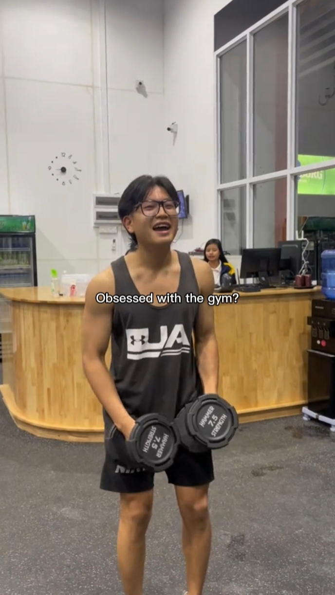 Obsessed with gym
