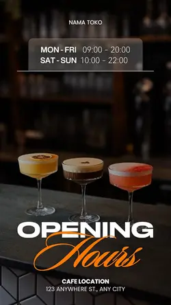 story: opening hours