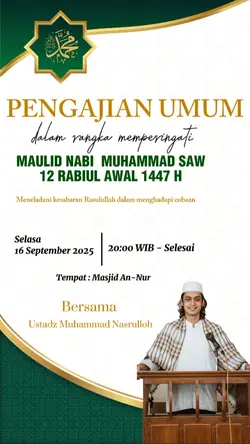 Undangan Maulid Nabi