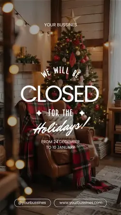 christmas closed 