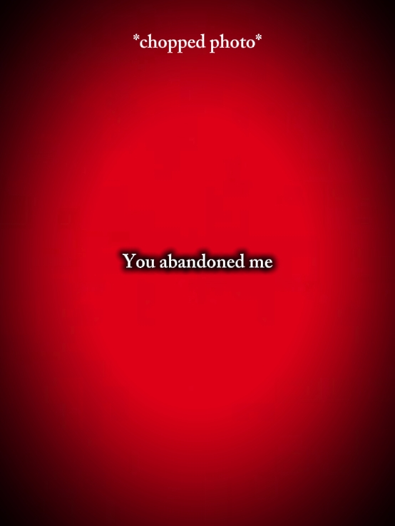 Você me abandonou