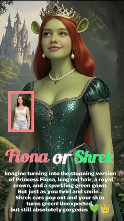Fiona to Shrek Mode
