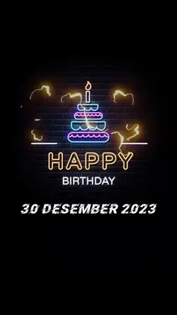 Birthday 30 DESEMBER