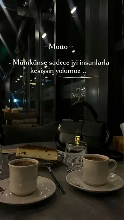 Kahve mottosu ✨