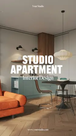 Studio Apt Interior