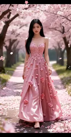 dress pink sakura