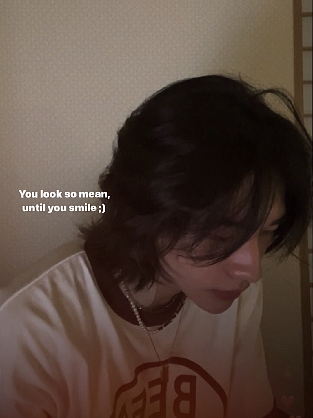 U look so mean