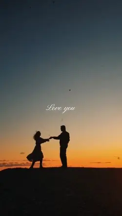 Romantic moment