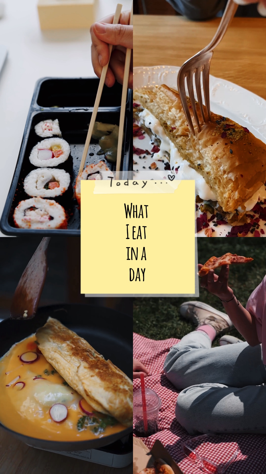 What I eat in a day