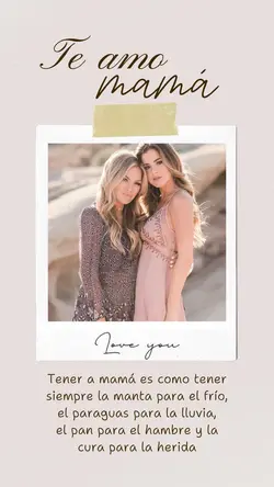 Mensaje para mamá 