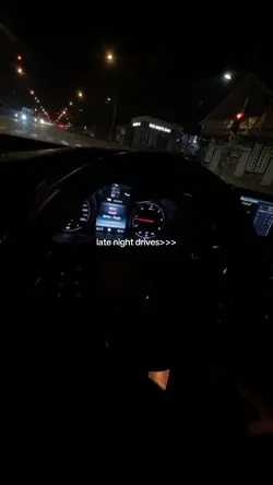 late night drives 