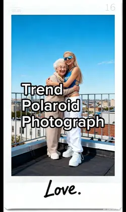 trend polaroid photo