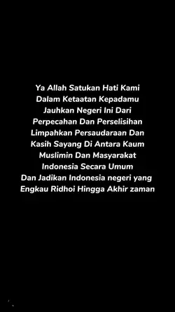 Doa Untuk negeri ku