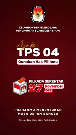 Ayo Ke TPS Pilkada