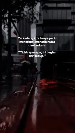 Terkadang kita hanya
